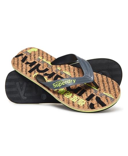 CORK COLOUR POP FLIP FLOPS